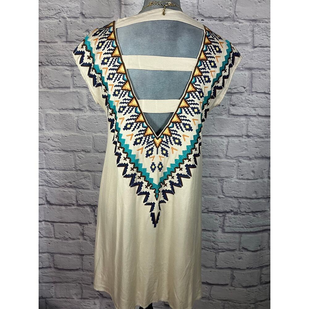 Judith March Aztec Style Shift Dress - Picture 4 of 8